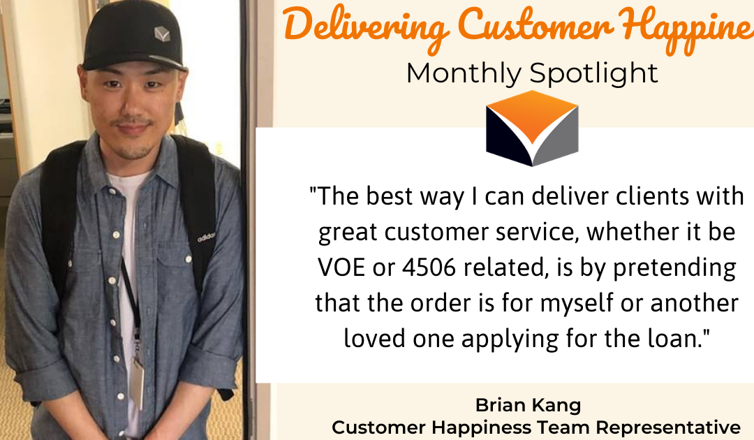 Delivering Customer Happiness Spotlight – featuring Brian Kang