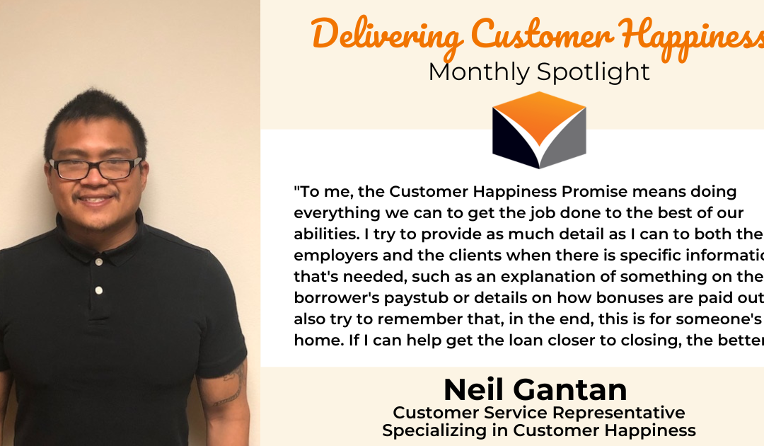 Delivering Customer Happiness Spotlight – Neil Gantan